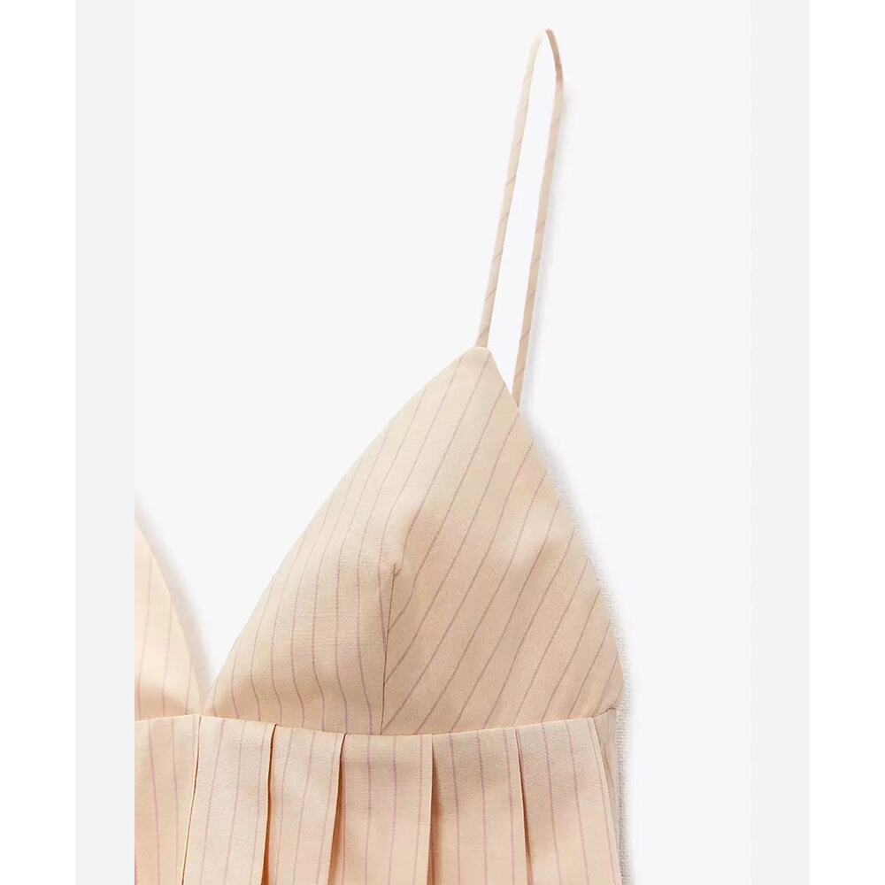 Zara Pleated Tank Top - Picture 4 of 10